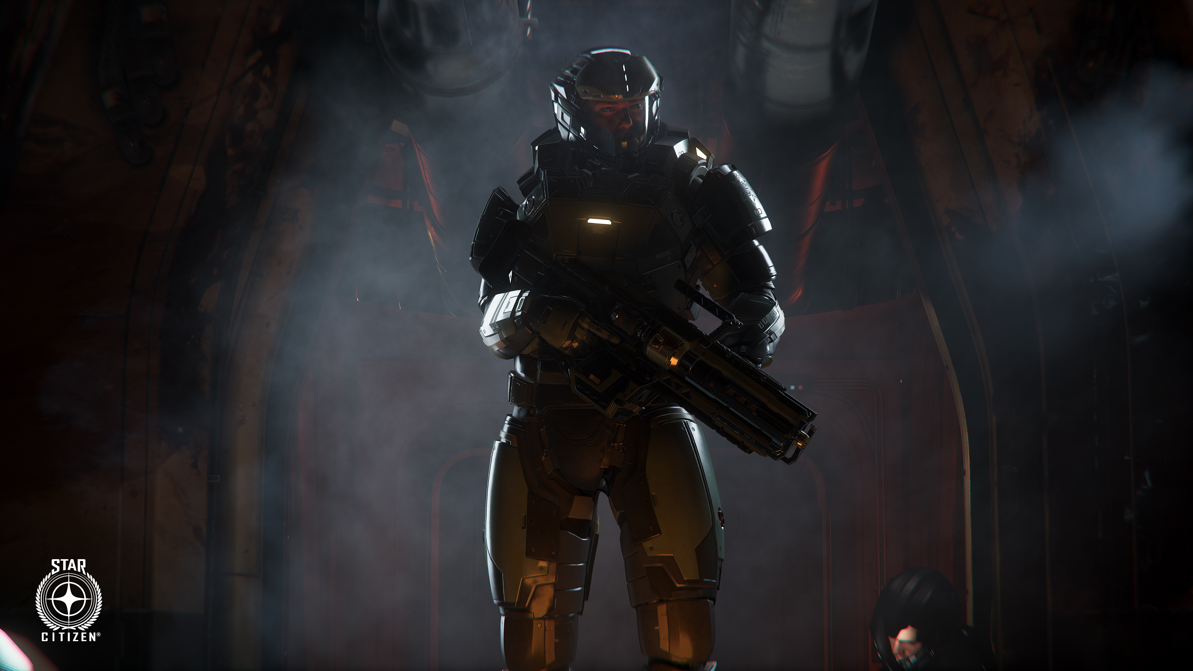 Star-Citizen-Charakter als Symbol für die ersten Schritte im Verse