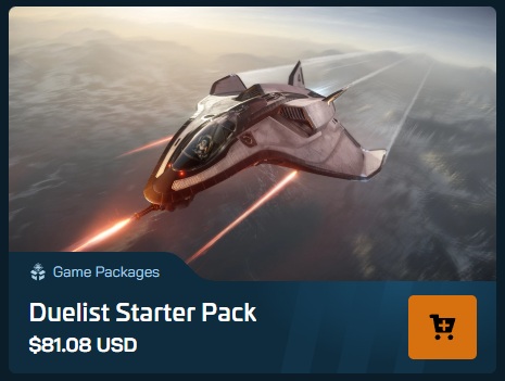 Duelist Starter Pack mit Avenger Titan im RSI Store
